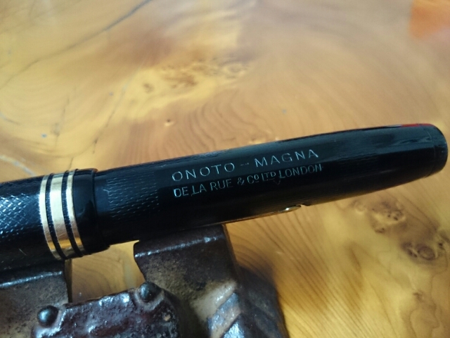 万年筆史上最高傑作!『Thomas De La Rue Onoto MAGNA (トーマス 万年筆史上最高傑作!『Thomas De La Rue Onoto MAGNA (トーマス